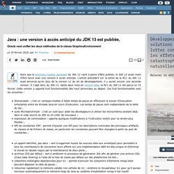 Java : une version à accès anticipé du JDK 13 est publiée, Oracle veut unifier les deux méthodes de la classe GraphicsEnvironment