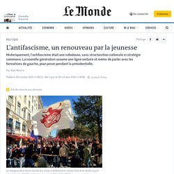 L’antifascisme, un renouveau par la jeunesse