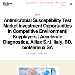 Antimicrobial Susceptibility Test Market Investment Opportunities in Competitive Environment
