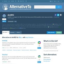 AntiRSI Alternatives for Mac
