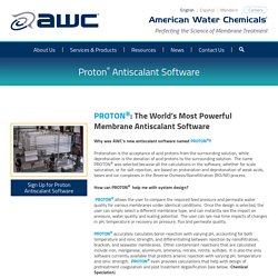 Proton® Antiscalant Software