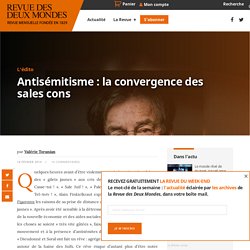 Antisémitisme : la convergence des sales cons
