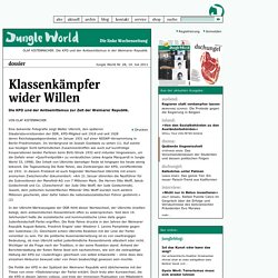 28/2011 - Dossier - Die KPD und der Antisemitismus in der Weimarer Republik