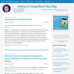 Antitrust & Competition Policy Blog