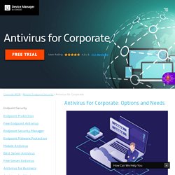 Comodo Business Antivirus Software