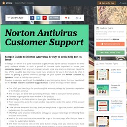 Norton Antivirus Customer Support