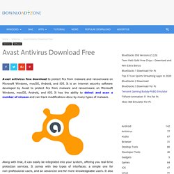 avast antivirus free download blocks malware and ransomware with privacy