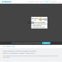 Avast Antivirus... by etechnicalsupport