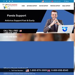 1-800-976-3009 Panda Antivirus Support, Technical Help, Installation, Security