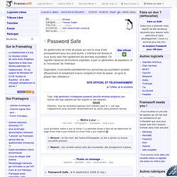 Password Safe - AntiVirus & Sécurité