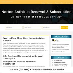 Norton Antivirus Renewal–Subscription-+1-866-266-6880 Norton Renewal Phone Number,usa,canada