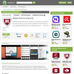 McAfee Mobile Security (Trial)