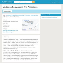 VA Loans San Antonio And Associates - San Antonio, Texas 78211 (23421478)
