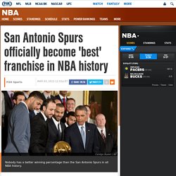 San Antonio Spurs become best team in NBA history