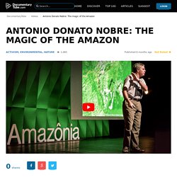 Antonio Donato Nobre: The magic of the Amazon