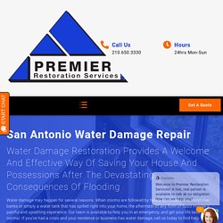 Water Damage Cleanup San Antonio