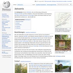 Antsanvia
