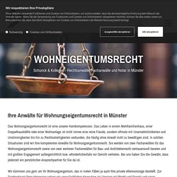 Wohneigentumsrecht - Schunk, Dr. Eggersmann & Kollegen
