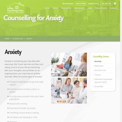 Anxiety Counselling in Calgary