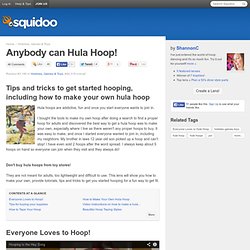 Anybody can Hula Hoop!
