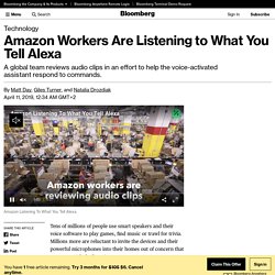 Is Anyone Listening to You on Alexa? A Global Team Reviews Audio