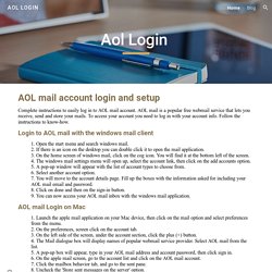 AOL LOGIN