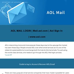 aol mail login - aol -aolmaillogin - www.aol.com -