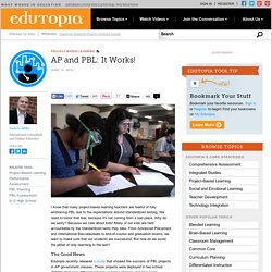 AP and PBL: It Works!