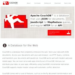 CouchDB: Technical Overview