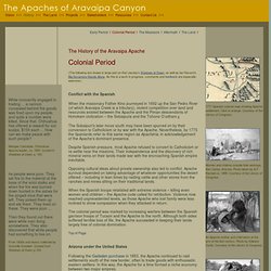 Apaches Tell Their Story: The Apaches of Aravaipa Canyon