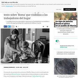 “Las luces que Cleo debe apagar”, el texto sobre 'Roma' que visibiliza a las trabajadoras del hogar