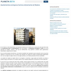 Apartamentos ecologicos hechos enteramente de Madera