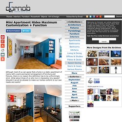 Mini Apartment Hides Maximum Customization + Function