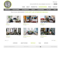 Apartment 48 - Portfolio - Home Furnishings and Interior Design - New York City