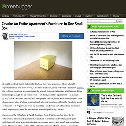 Casulo: An Entire Apartment's Furniture in One Small Box