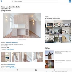 Micro-apartment in Berlin / spamroom + johnpaulcoss