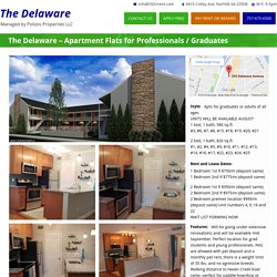 The Delaware – Apartment Flats for Professionals / Graduates