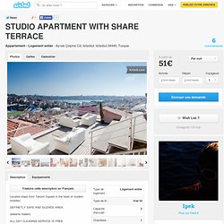 STUDIO APARTMENT WITH SHARE TERRACE à Istanbul