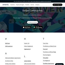 Amenify Apartment Cleaning Services in Denver