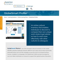 Aperian Global: GlobeSmart® Profile for Cross Cultural Agility