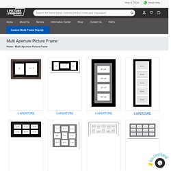 Multi Aperture Picture Frame