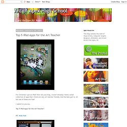 Top 5 iPad Apps for the Art Teacher