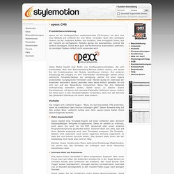 apexx CMS ‹ Produkte ‹ Stylemotion.de