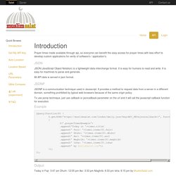 API Documentation - MuslimSalat.com
