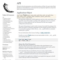 API — Flask Documentation (0.10)