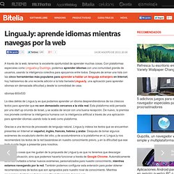 Lingua.ly: aplicación para aprender idiomas