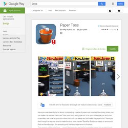 Paper Toss - Android Market
