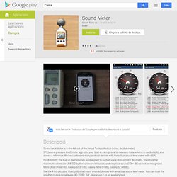 Sound Meter - Aplicacions d'Android a Google Play