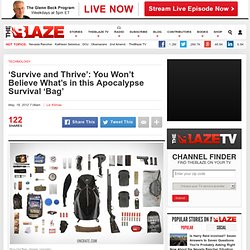 Uncrate Lists ‘Bug-Out Bag‘ With Everything Needed for Apocalypse Survival ’Stuffed Into One Bag’