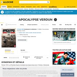 Apocalypse Verdun - film 2016